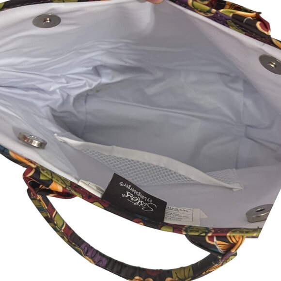 Sisters By Longaberger Floral Cooler Lunch Insulated Tote‎ Bag - Picture 8 of 8